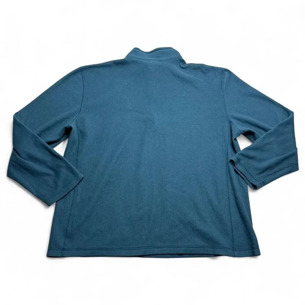 The North Face 1/4 Zip Fleece Pullover Blue XXL Men’s